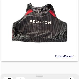 Peloton WITH “Wear it to heart” bra.